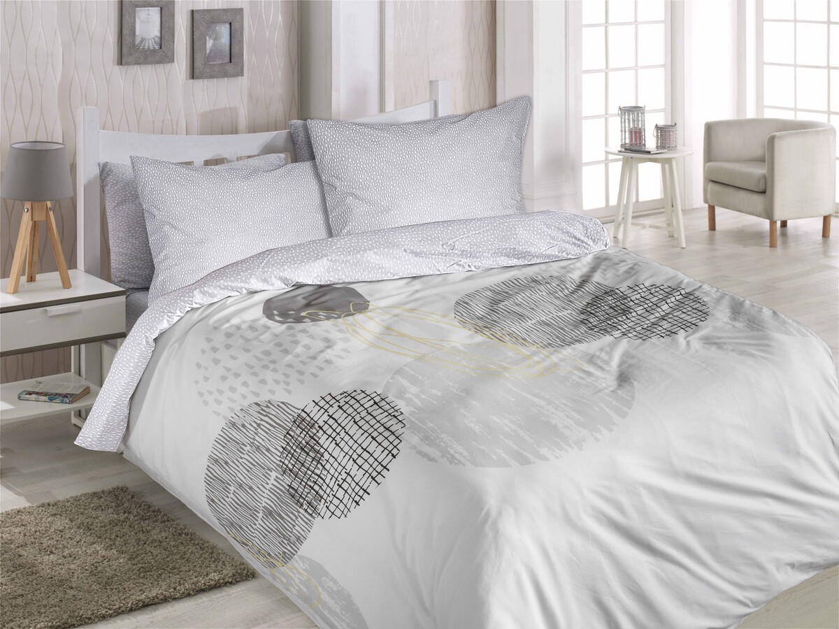 Ranforce Premium Kokvilnas Pārvalki Gultas Velas Komplekti